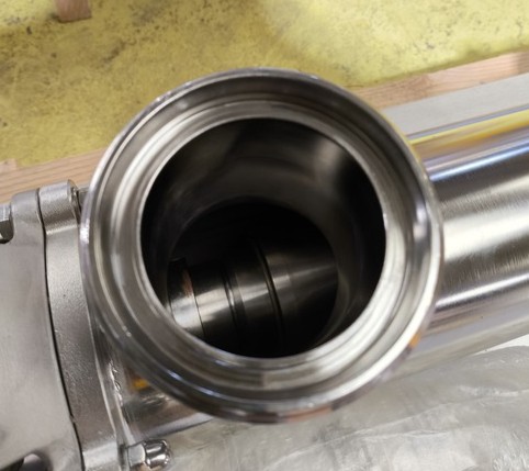 DX sanitary pumps for cream and Lecithin